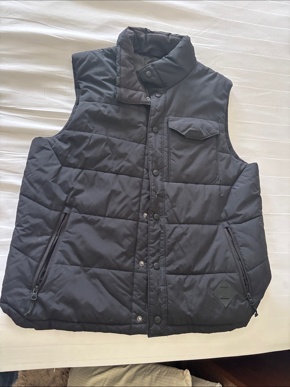The North Face Black Quilted Puffer Vest